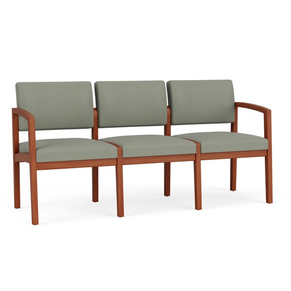 Lesro 3 Seat Tandem Seating W/ No Center Arms, 65 in W 26 in L 31.5 in H, Lenox Series LW3101 - main